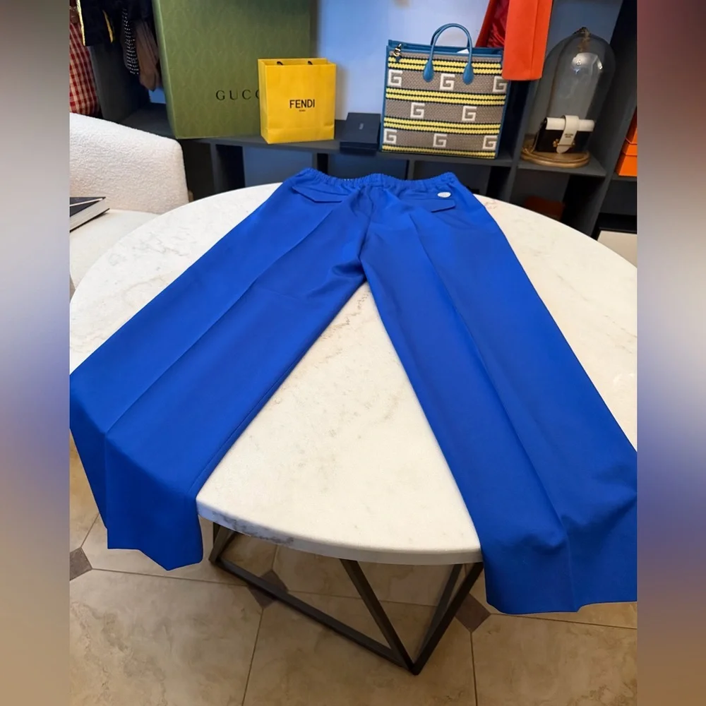 Gucci Interlocking G Wide Leg Pants